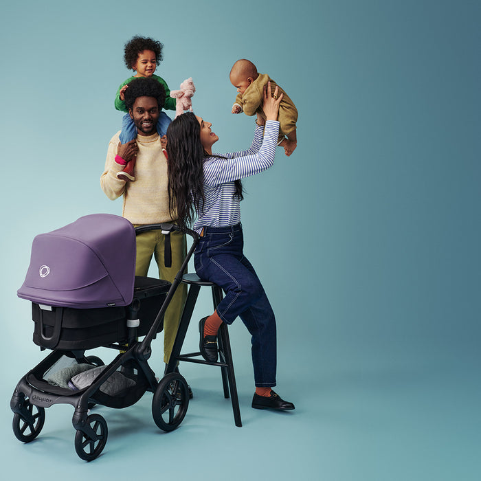 Family and a Bugaboo Fox5 Stroller