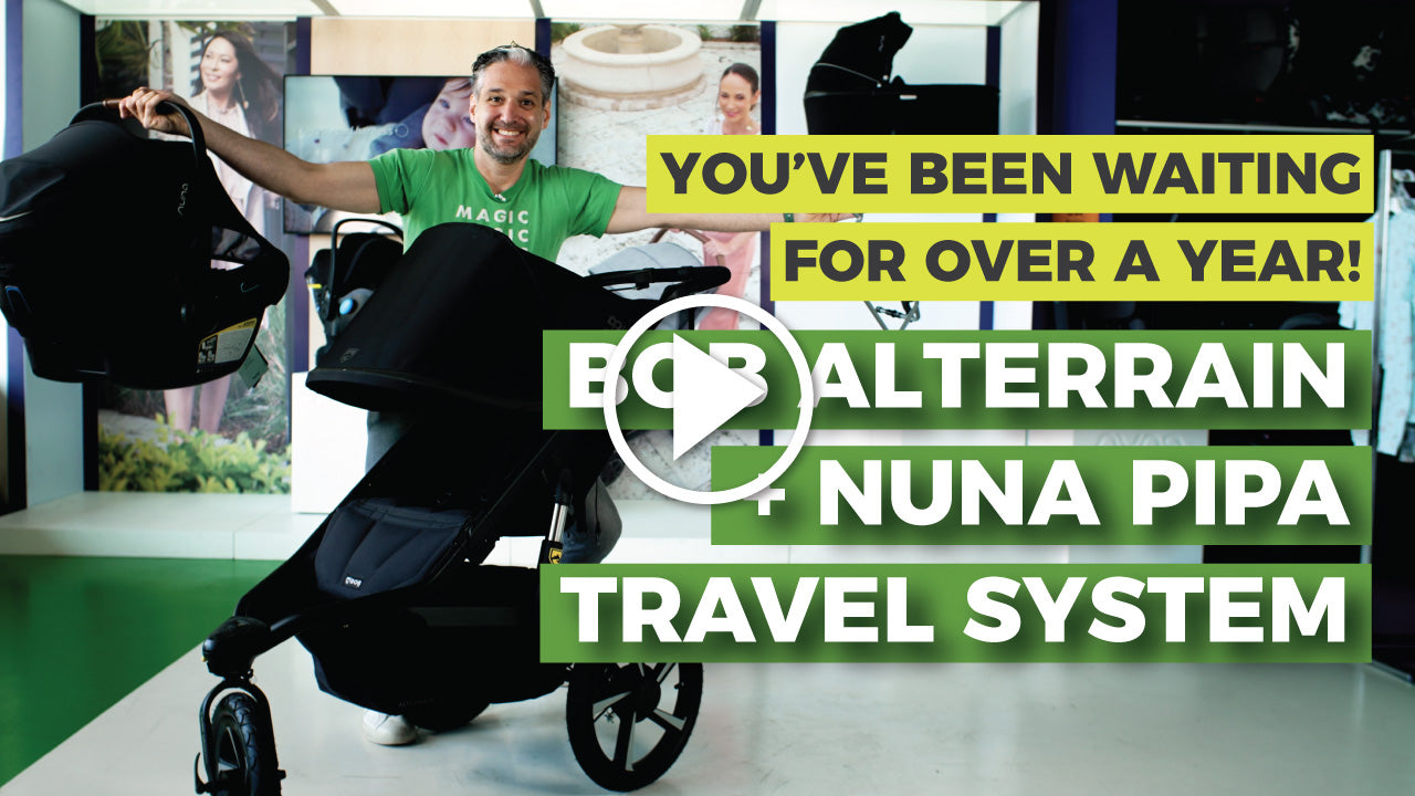 BOB Gear Alterrain Pro + Nuna PIPA Travel System Review | Best Baby Gear 2022 | Magic Beans Reviews | Video Blog