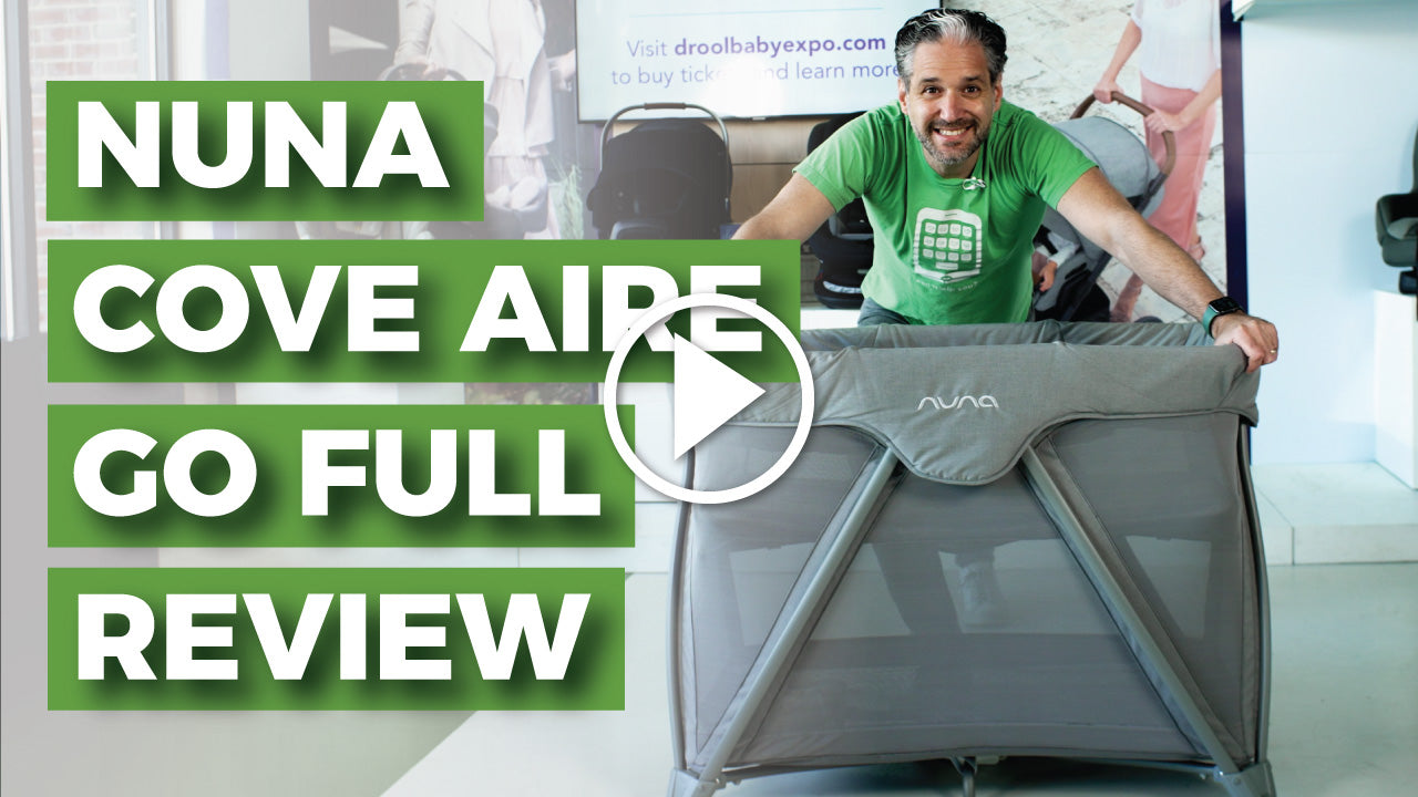 Nuna COVE Aire Go Review | Travel Cribs & Playards | Best Baby Gear 2022 | Magic Beans Reviews | Video Blog