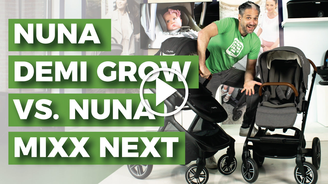 Nuna DEMI Grow vs. Nuna MIXX Next | Full Size Strollers | Best Strollers 2022 | Magic Beans Reviews | Video Blog