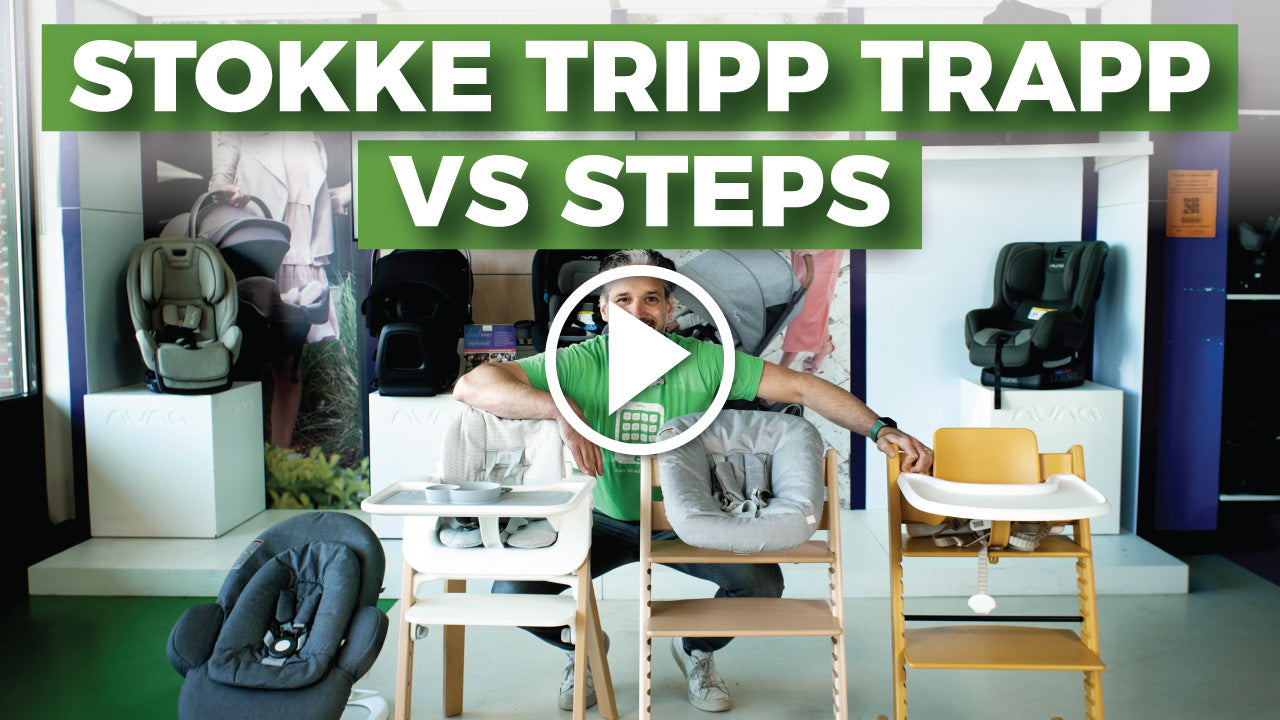 Stokke Steps vs. Stokke Tripp Trapp | High Chairs | Best Baby Gear 2022 | Magic Beans Reviews | Video Blog