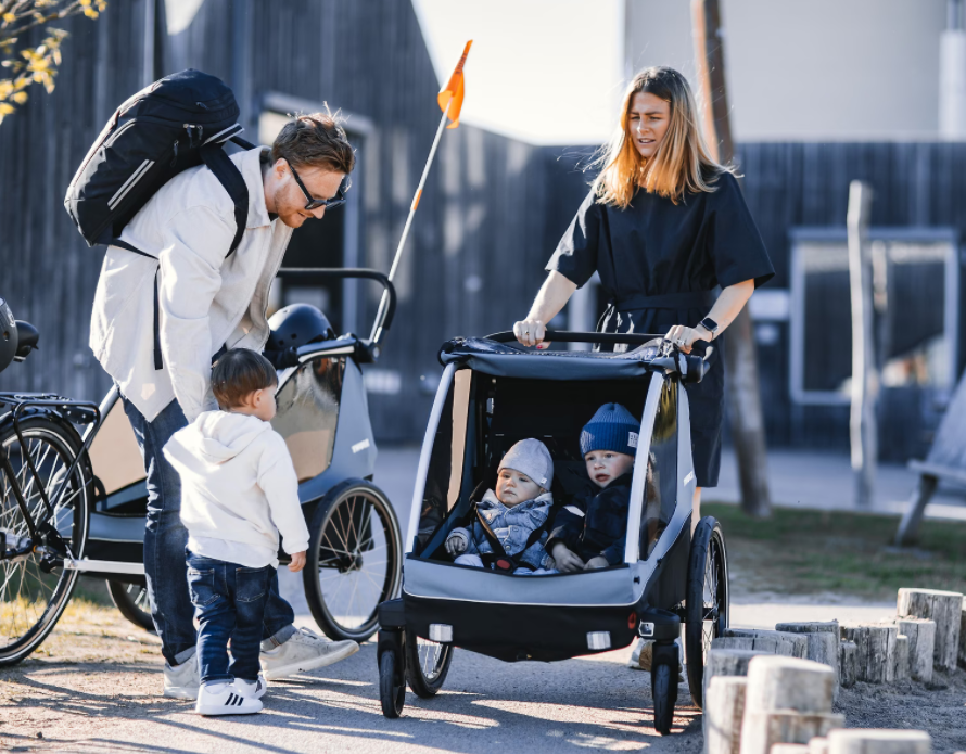 Comparing popular Thule double bike trailers | the Cadence, Coaster