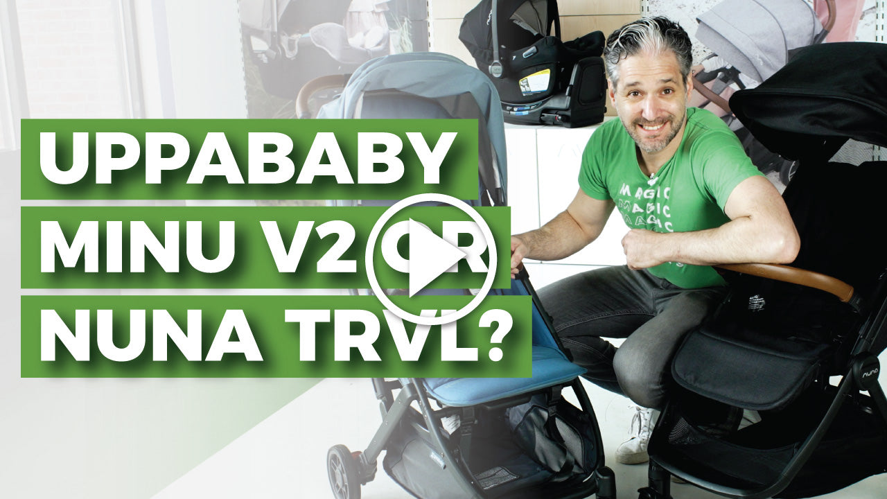 Which Travel Stroller is Right for You? UPPAbaby Minu V2 vs Nuna TRVL | Best Lightweight Stroller | Video Blog