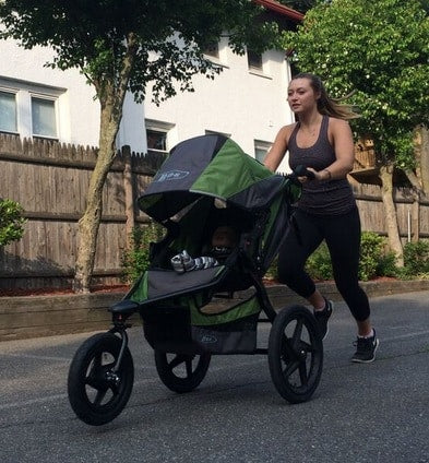 Jogging stroller road test! How do the Bugaboo Runner and the BOB Flex perform on an actual run?