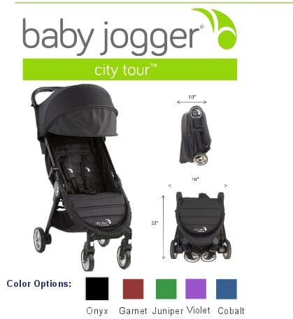 VIDEO: Introducing the incredibly compact Baby Jogger City Tour Stroller!