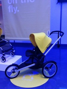 Bugaboo Exclusive! New Bugaboo RUNNER Jogging Stroller Extension unveiled at ABC Kids Expo in Las Vegas!