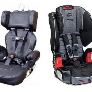 VIDEO: The IMMI GO Hybrid Car Seat Booster vs. the Britax Clicktight Frontier