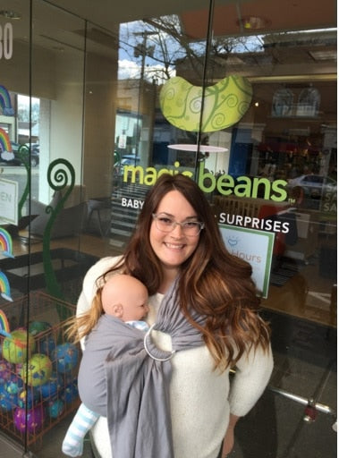 We love the Beco Ring Sling! A baby carrier review