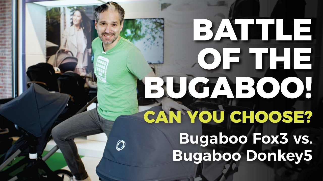Bugaboo Fox3 vs Donkey5 2022 | Stroller Comparison | Video Blog