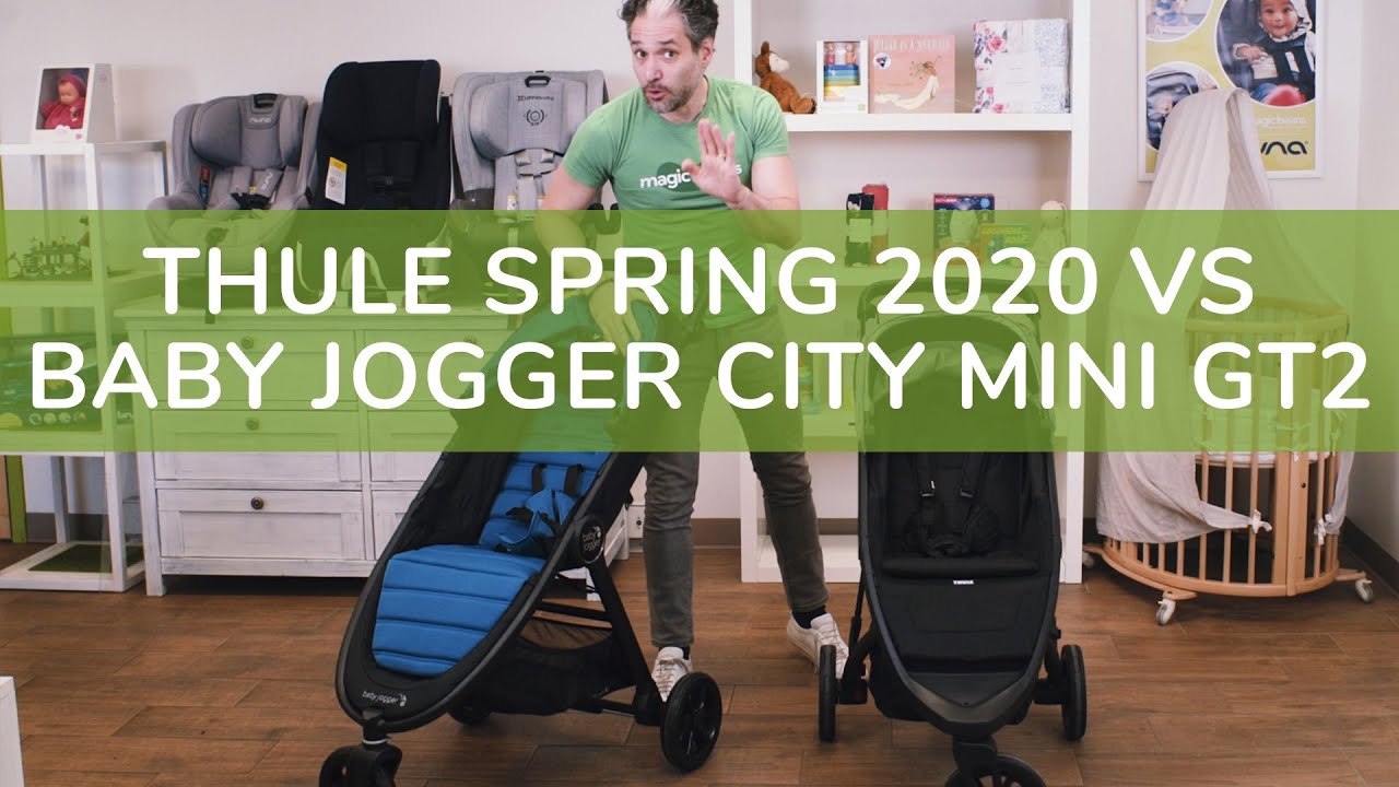 Thule Spring 2020 vs Baby Jogger City Mini GT2, Stroller Comparison
