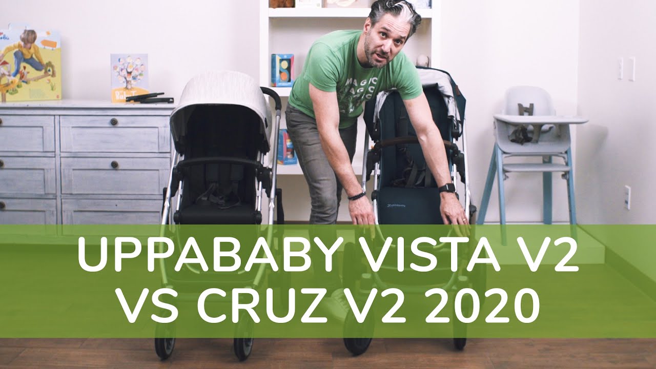 2020 UPPAbaby Vista V2 vs  2020 UPPAbaby Cruz V2 | UPPAbaby Stroller Comparison | Magic Beans