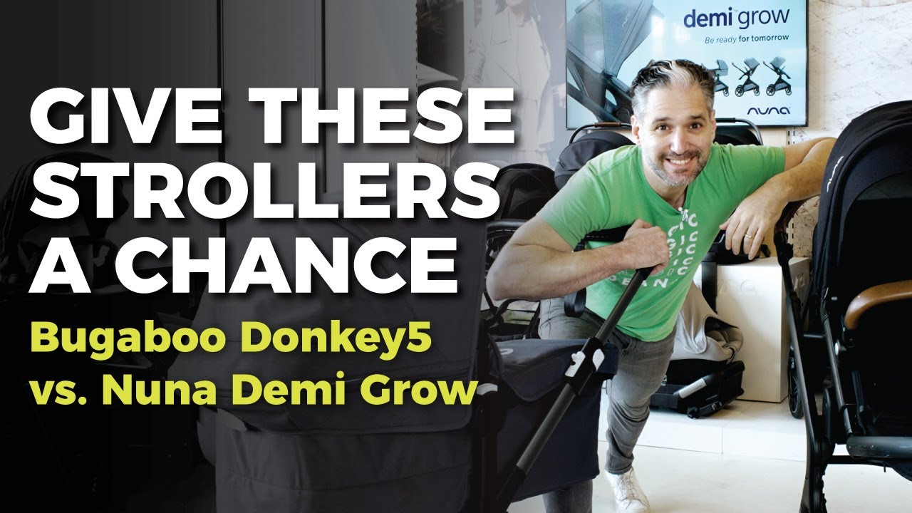 Nuna Demi Grow vs Bugaboo Donkey5 2022 | Stroller Comparison | Video Blog
