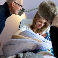 Some tips for managing visitors after your baby is born