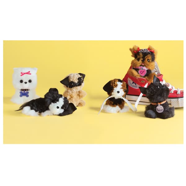 Critter crafts! Make plush, paper, and porcelain animal pals