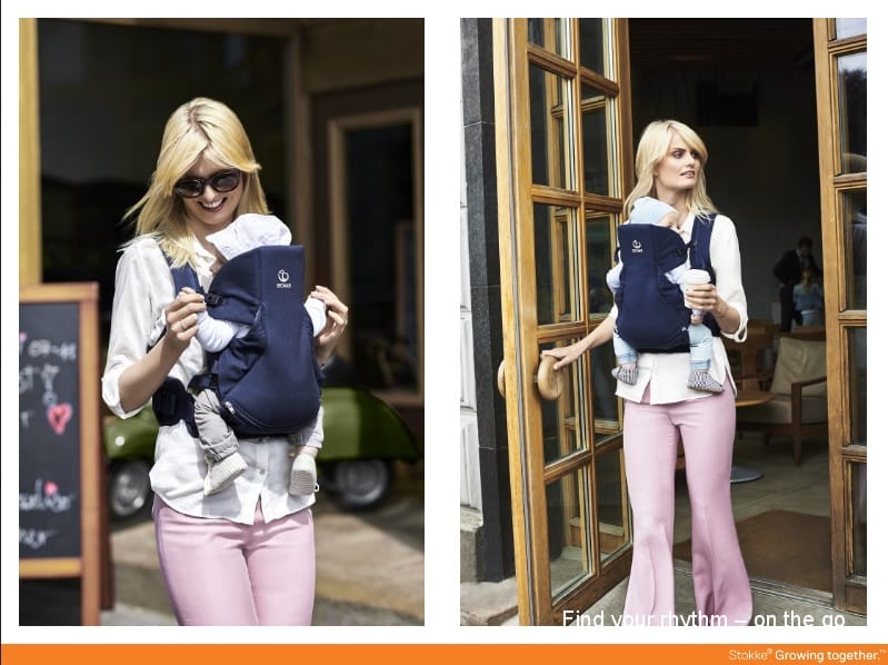 Another Stokke debut: the 2016 Stokke MyCarrier Baby Carrier!