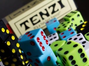 This game is on a roll: Tenzi, the dice-rolling game!