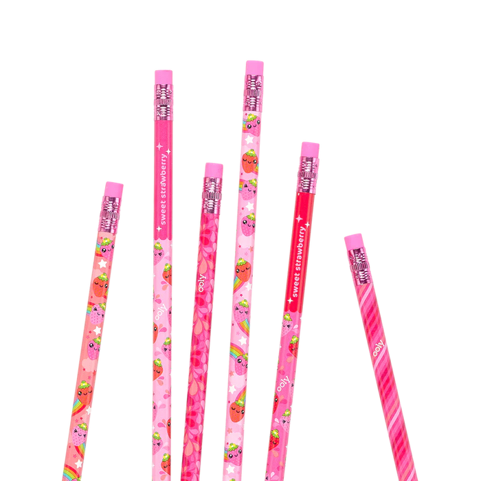 Scented Strawberry Pencils