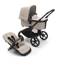 Bugaboo Fox 5 in Desert Taupe, bassinet and seat
