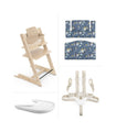 Stokke Tripp Trapp High Chair Bundle Complete Natural / Into the Deep Pieces