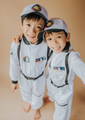 Great Pretenders Astronaut Costume with Jumpsuit, Hat, and ID Badge - Size 5-6 Years