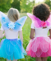 Pink Fancy Flutter Skirt, Wings, and Wand - Size 4-6