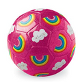 Crocodile Creek Size 3 Soccer Ball - Rainbow Glitter