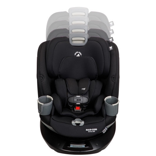 Maxi Cosi Emme 360 Rotating All-In-One Convertible Car Seat - Midnight Black