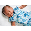 Sora Baby Premium Cotton Jersey Sleepsack - Ombre Dots Blue