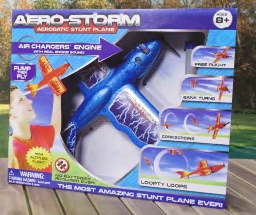 Aero-Storm Acrobatic Stunt Plane - Blue