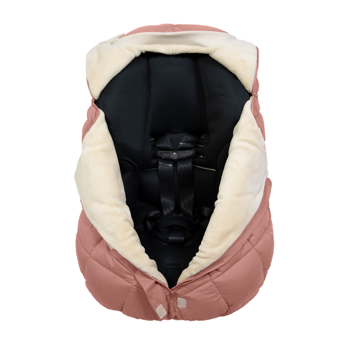 7 AM Enfant Car Seat Cocoon - Rose Dawn Quilted