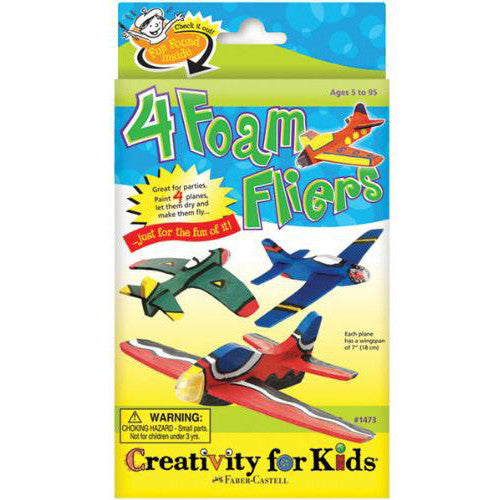 Creativity for Kids 4 Foam Fliers Kit