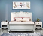 Romina Cleopatra Full Bed with Solid Headboard