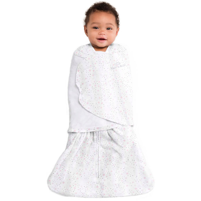 Halo Swaddle Sack Midnight Moons Pink