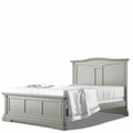 Romina Imperio Full Bed with Solid Headboard - Vintage Grey