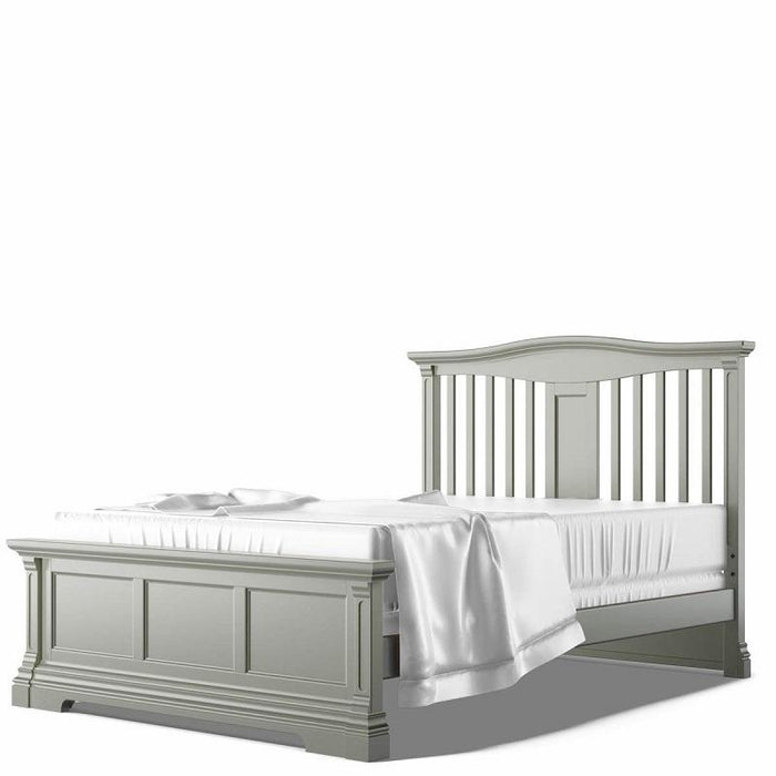 Romina Imperio Full Bed with Open Headboard - Vintage Grey