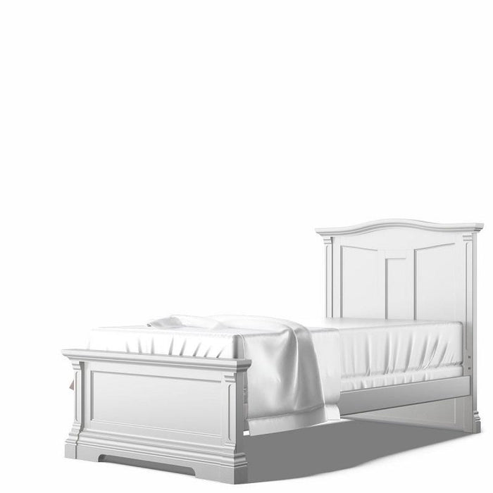 Romina Imperio Twin Bed - Solid White
