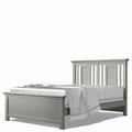 Romina Karisma Full Bed with Open Back Panel - Vintage Grey