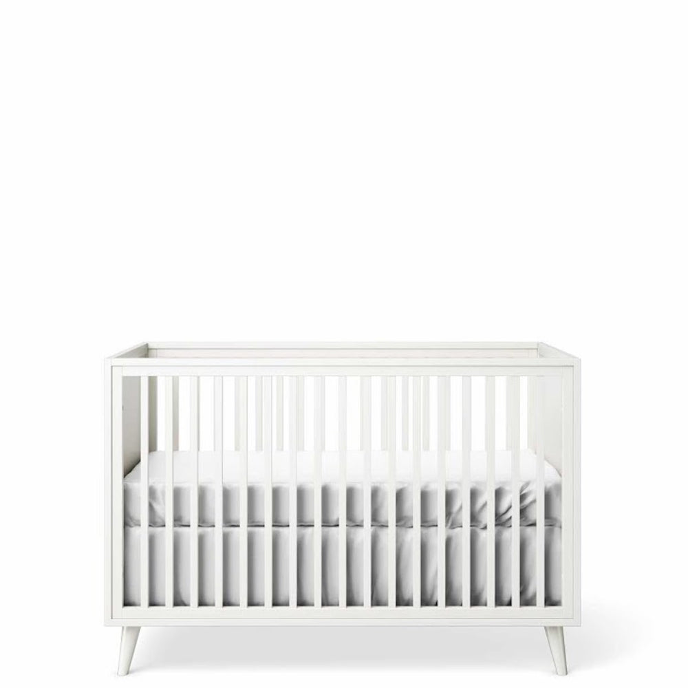 New York Classic Crib Solid White