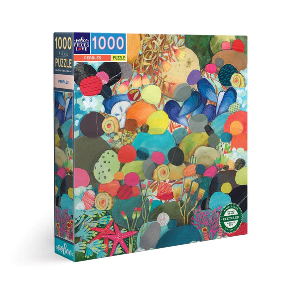 eeBoo Pebbles 1000 Piece Puzzle