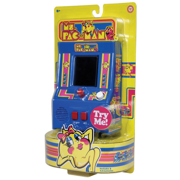 Schylling Ms. Pac-Man Retro Arcade Game