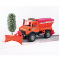 Unimog Winter Service With Plow Blade
