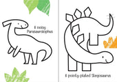 LITTLE FIRST COLORING DINOSAURS