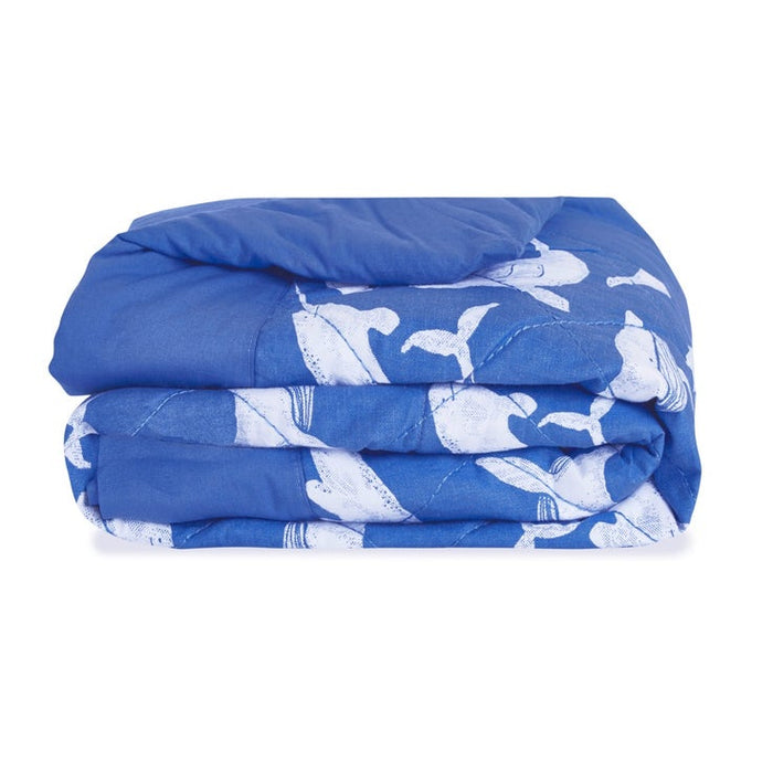 Aden + Anais Toddler Embrace Weighted Blanket - Whale Watching