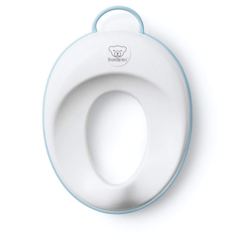 BABY BJORN Toilet Trainer in White/Turquoise