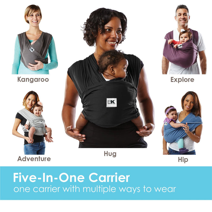Baby K'tan Baby Carrier Print 5 Ways to Wear