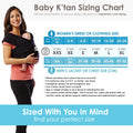 Baby K'tan Baby Carrier Sizing Chart