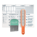 Boon DIVVY Solids Starter Set Cutting Board, Grater, and Crinkle Cutter