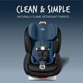 Britax Boulevard Clicktight Convertible Car Seat - Blue Contour Safewash