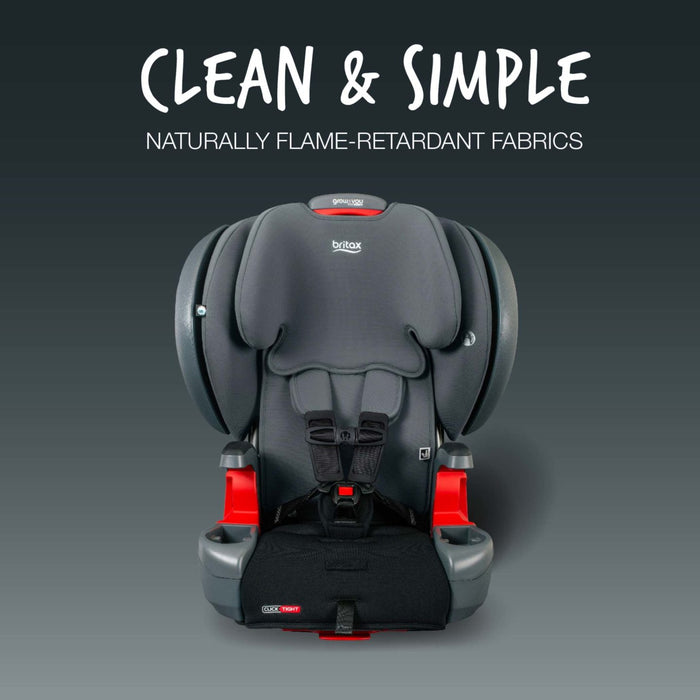 Britax Grow With You Clicktight Plus Booster Seat - Black Ombre
