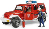 Bruder Jeep Fire Car with Fireman